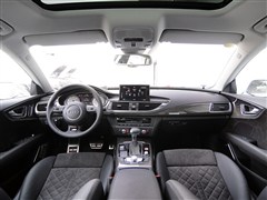 奥迪(进口),奥迪S7,2013款 4.0 TFSI,中控方向盘实拍图片